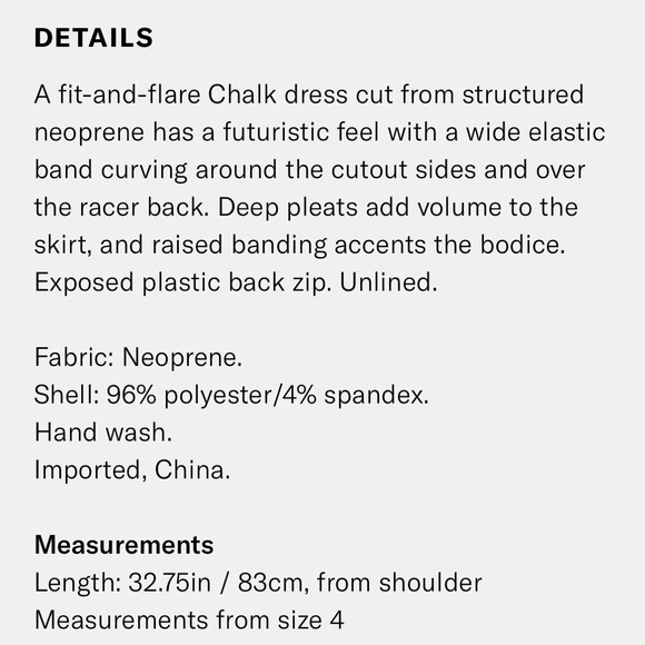 Chalk Side Cutout Dress - Picture 8 of 8